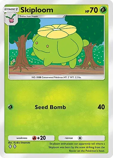 Skiploom card