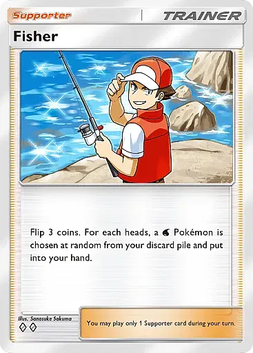 Fisher card