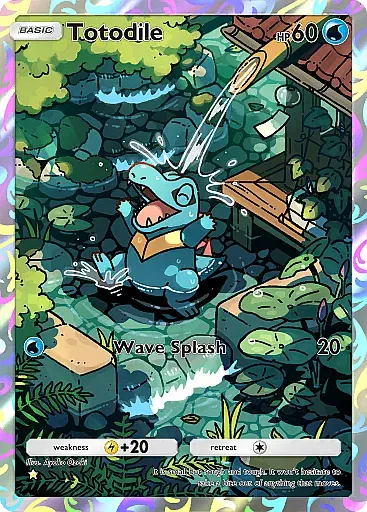 Totodile card