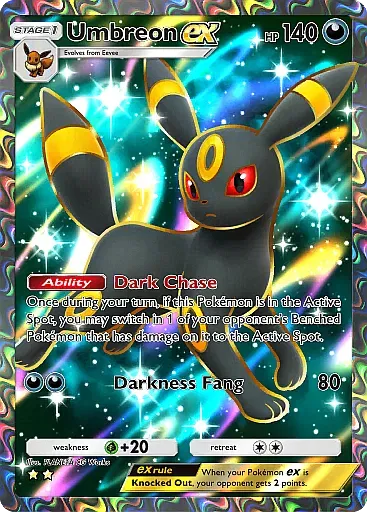 Umbreon ex card