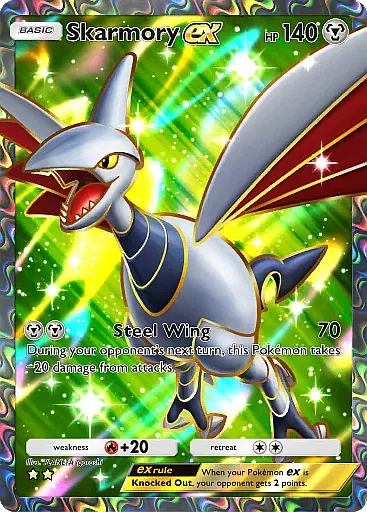 Skarmory ex card