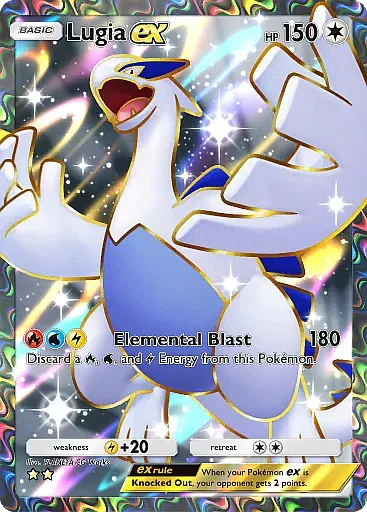 Lugia ex card