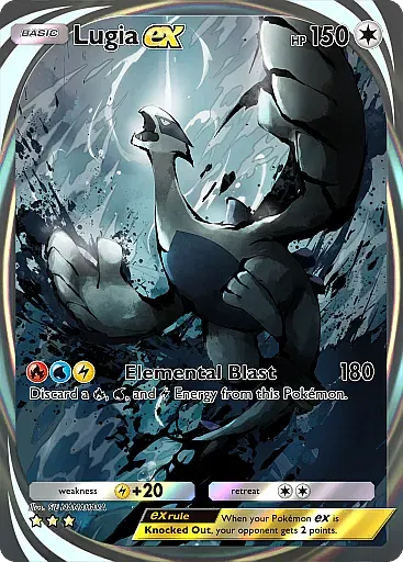 Lugia ex card