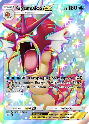Gyarados ex card