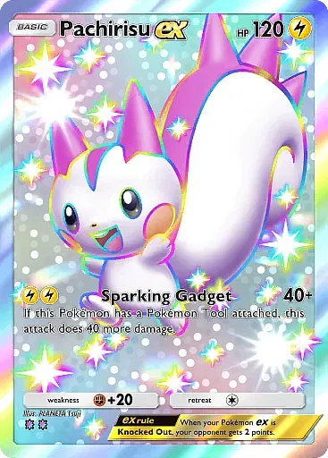 Pachirisu ex card