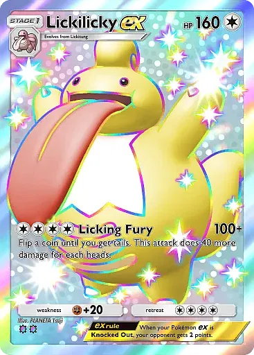 Lickilicky ex card