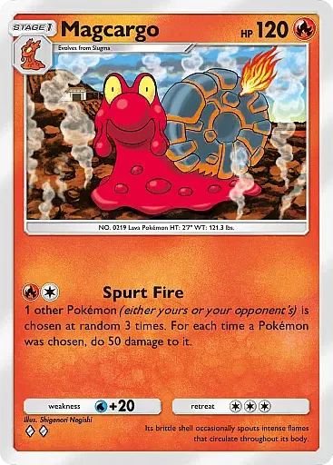 Magcargo card