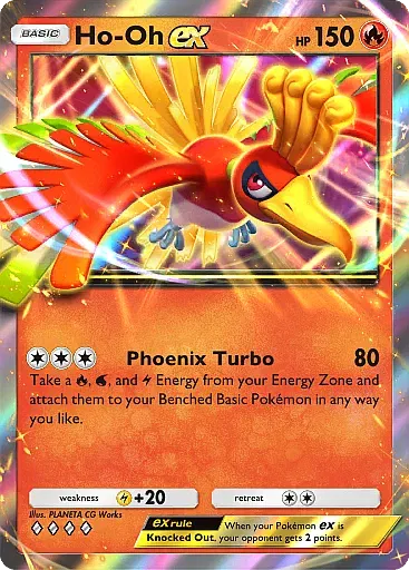 Ho-Oh ex card