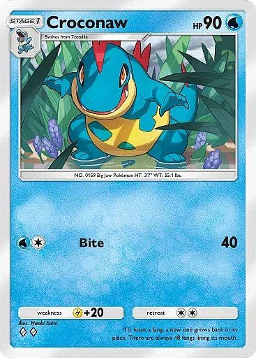 Croconaw card