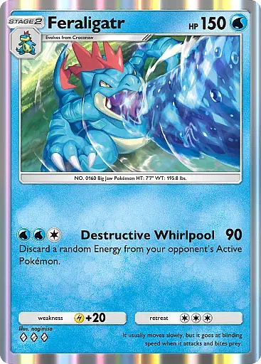 Feraligatr card