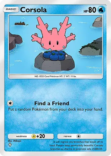 Corsola card