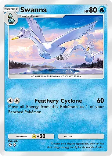 Swanna card