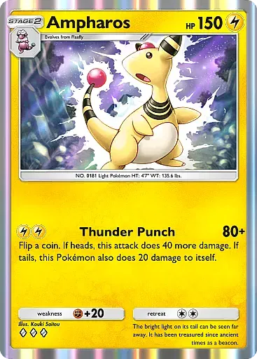 Ampharos card