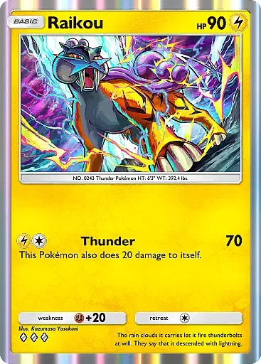 Raikou card
