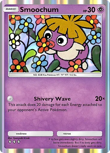 Smoochum card