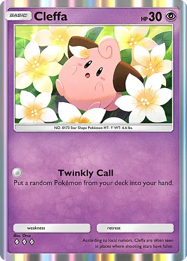 Cleffa card