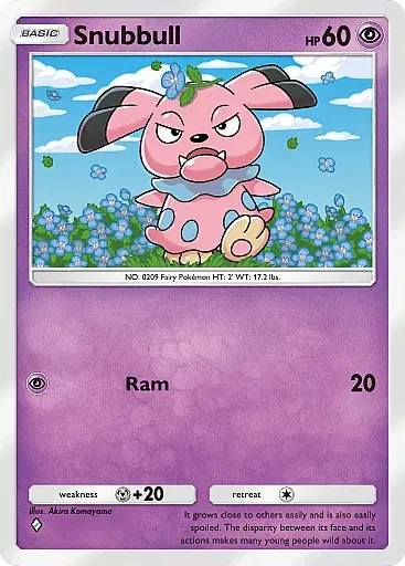 Snubbull card