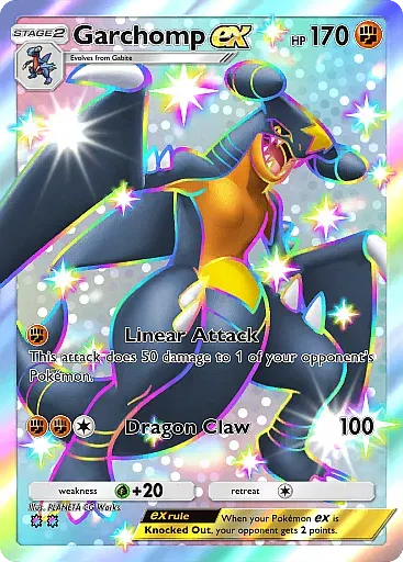 Garchomp ex card
