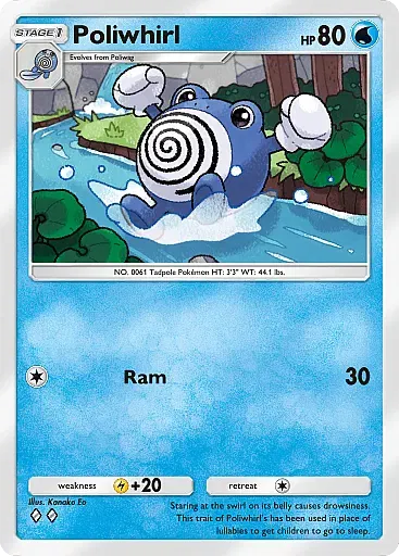 Poliwhirl card