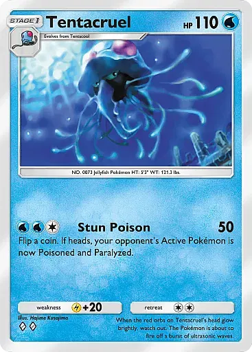 Tentacruel card