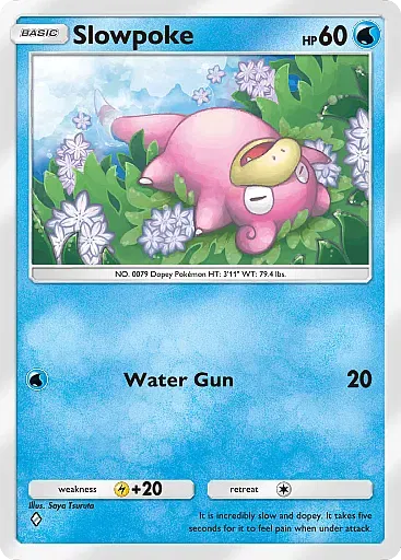 Slowpoke card