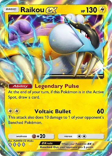 Raikou ex card