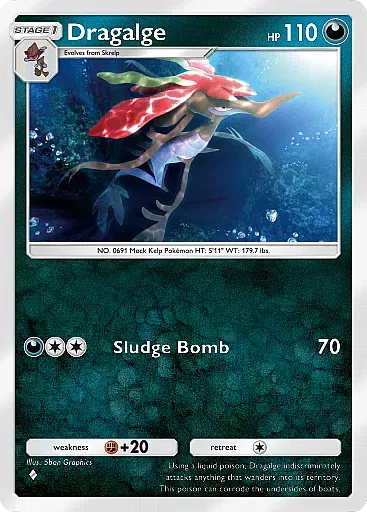 Dragalge card