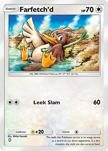 Farfetch'd card