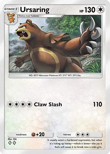 Ursaring card