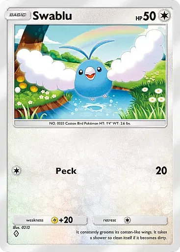 Swablu card