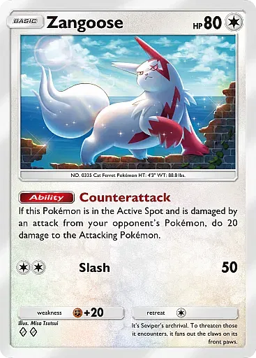 Zangoose card