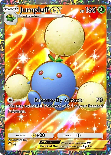Jumpluff ex card