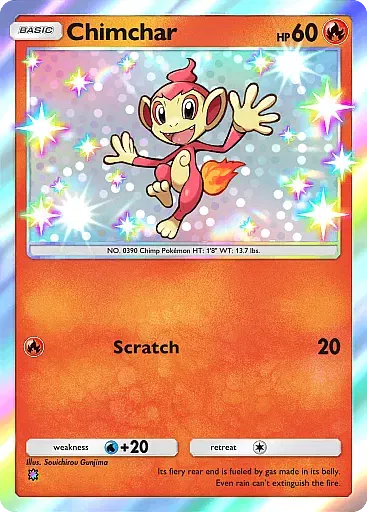 Chimchar card