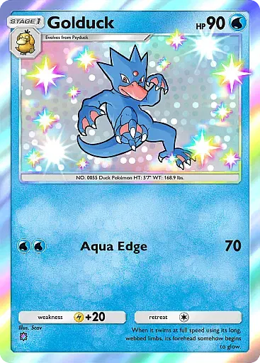 Golduck card