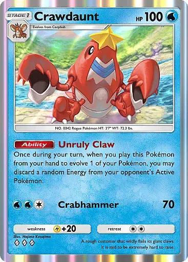 Crawdaunt card