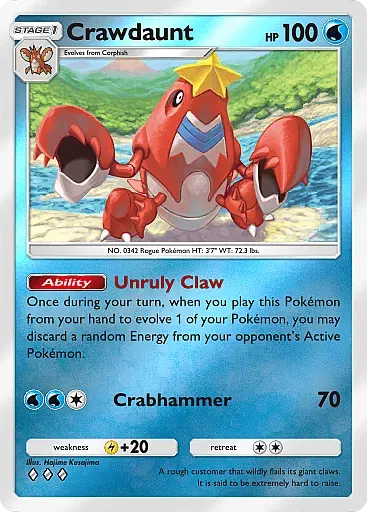 Crawdaunt card