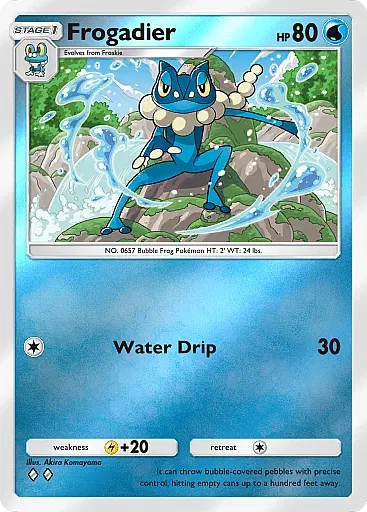 Frogadier card
