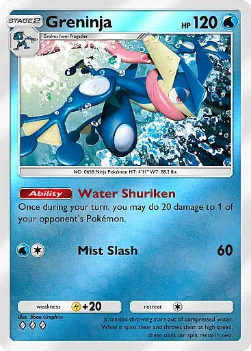 Greninja card