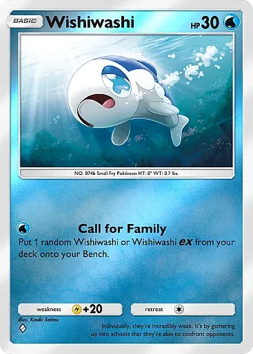 Wishiwashi card
