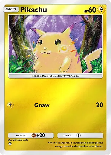 Pikachu card