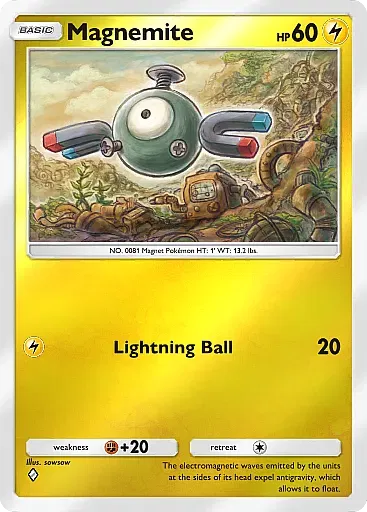 Magnemite card