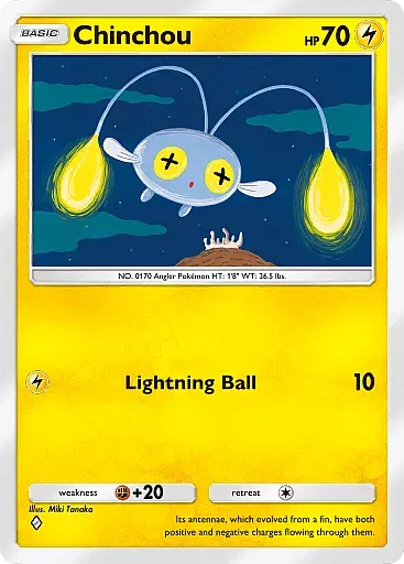 Chinchou card