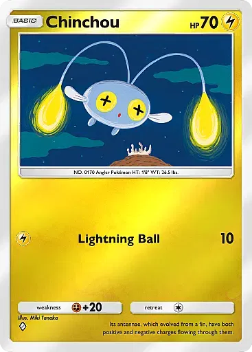 Chinchou card