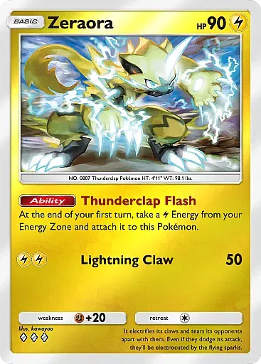 Zeraora card