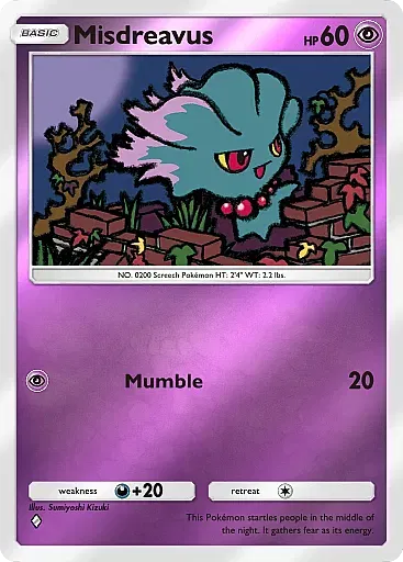 Misdreavus card