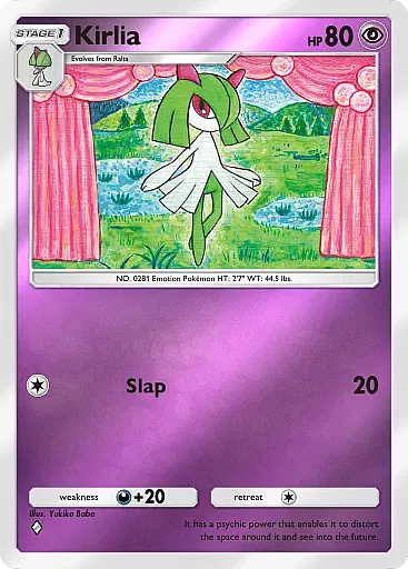 Kirlia card
