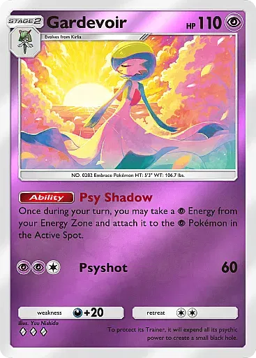 Gardevoir card