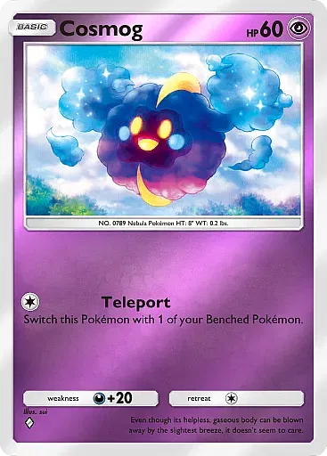 Cosmog card