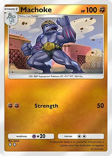 Machoke card