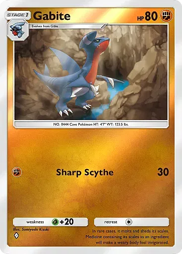 Gabite card